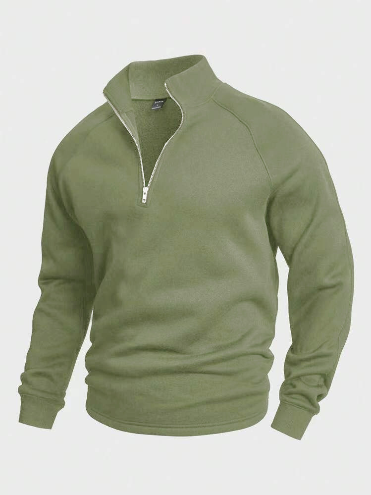 Kelvin | Stylish Zip High Neck Sweater